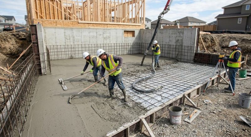 Basement Slab Installation in Lancaster, PA