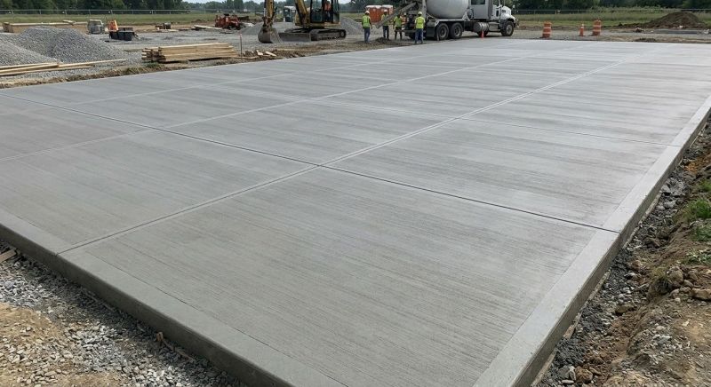Commercial Slab Construction in Delta, PA