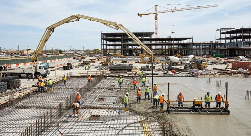 Commercial Slab Construction in Honey Brook, PA