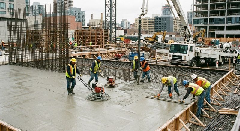 Commercial Slab Construction in Hummelstown, PA