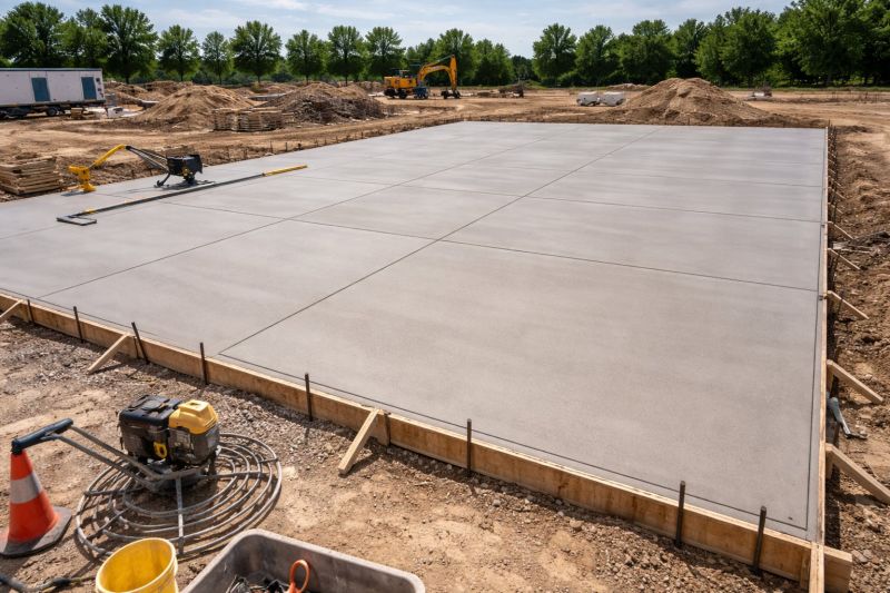 Commercial Slab Installation in Mount Joy, PA
