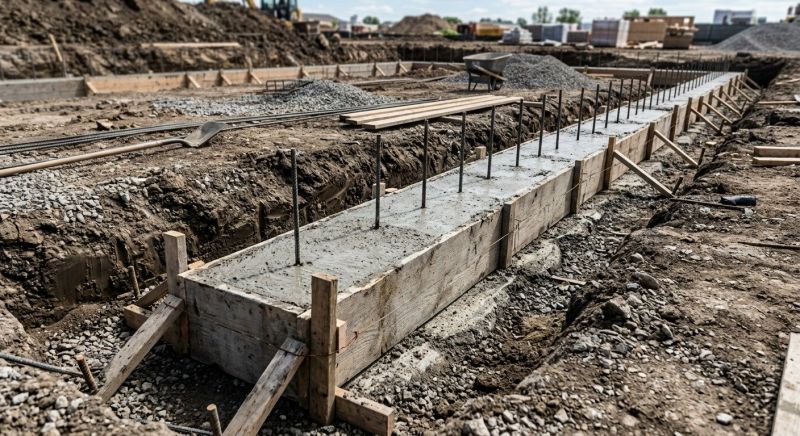 Concrete Foundation Installation in Dover, PA