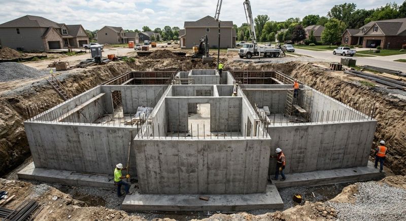 Foundation Construction in York, PA