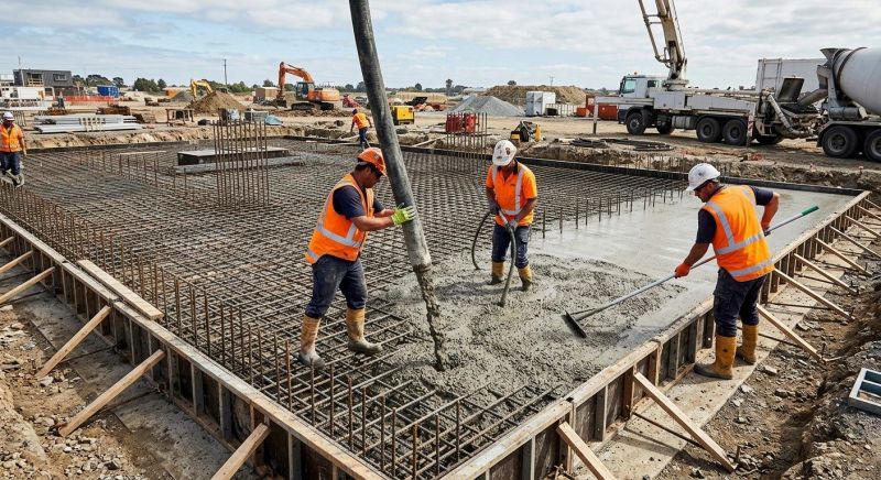 Foundation Pouring in Lancaster, PA